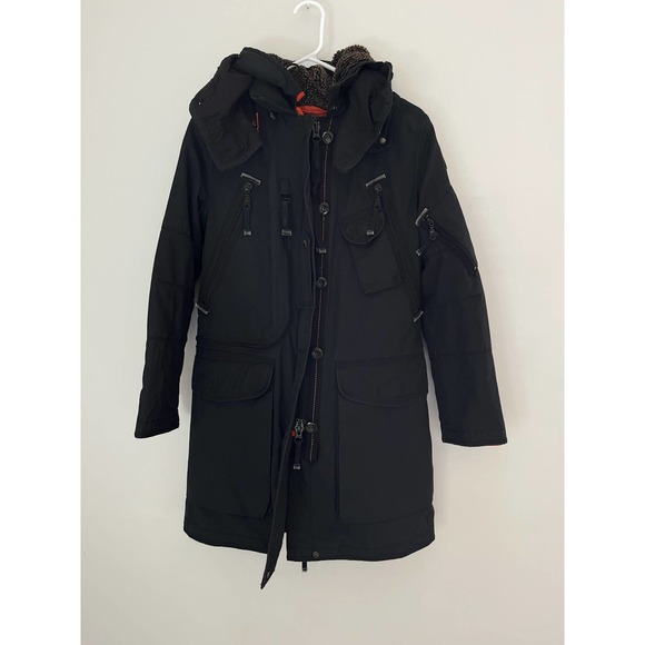 Parajumpers Women's‎ Midseason Lightweight Series Parka in Black Size Small - Picture 2 of 10
